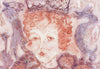 Catherine Parr (Plaster) (Original Framed Collagraph)
