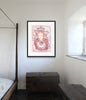 Catherine Parr (Plaster) (Original Framed Collagraph)