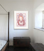 Catherine Parr (Plaster) (Original Framed Collagraph)
