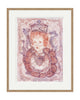 Catherine Parr (Plaster) (Original Framed Collagraph)