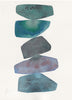 Blue Stone Stack V (Original Framed Watercolour)