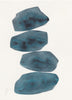 Blue Stone Stack VIII (Original Framed Watercolour)