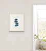 Blue Stone Stack VIII (Original Framed Watercolour)