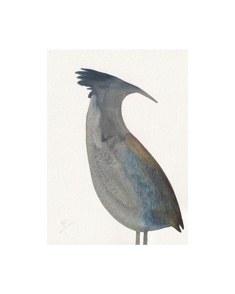 Foreshore Bird IV (Original Framed Watercolour)