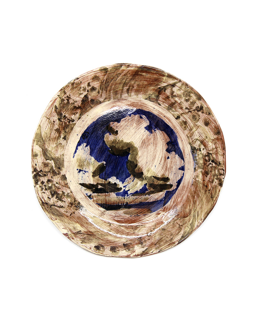 Rain Storm I (Handmade Plate)