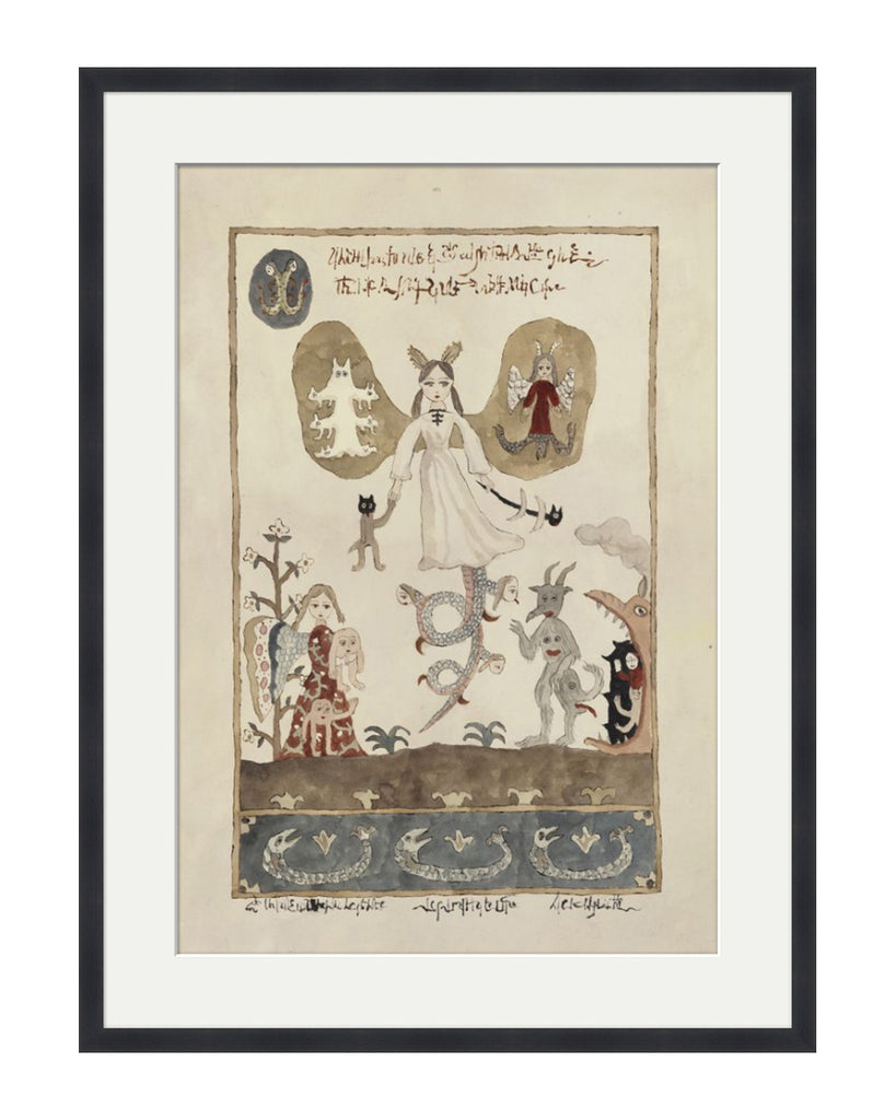 Messenger God Tala (Original Framed Painting)