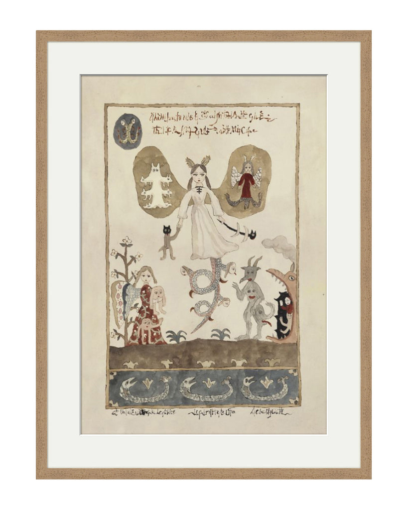 Messenger God Tala (Original Framed Painting)