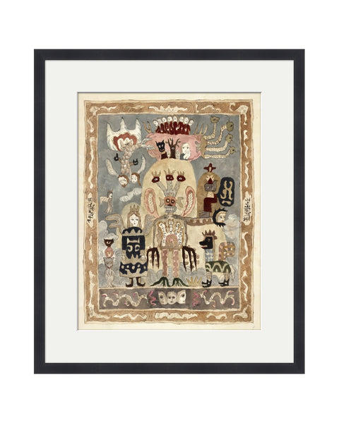 King of the Hades (Original Framed Painting)