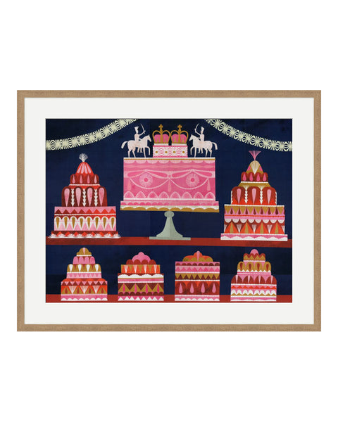 Twelfth Night Celebrations (Original Framed Collage)