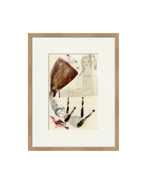 Bedding (Original Framed Painting)