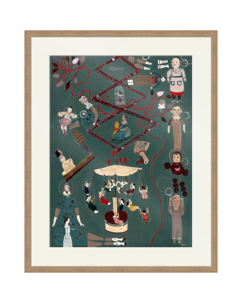Swings (Original Framed Painting)