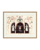 Trifold Doll (Original Framed Painting)