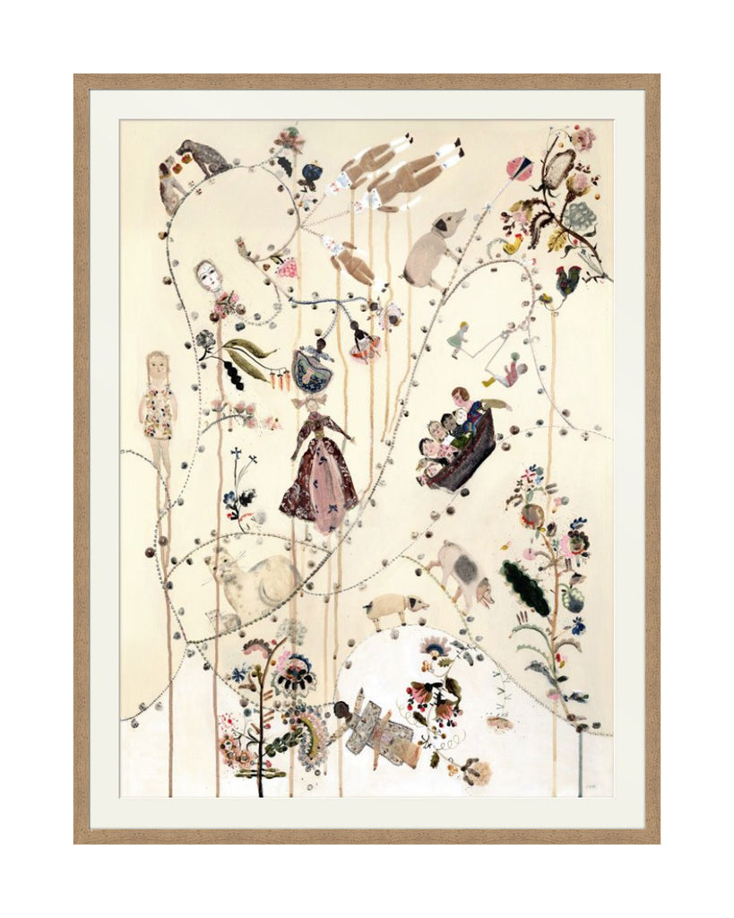 The Path (Original Framed Painting)