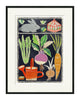 The Vegetable Garden (Original Collage Framed)