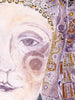 Anne of Cleves (Gilded) (Original Framed Collagraph)