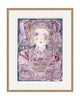 Anne of Cleves (Gilded) (Original Framed Collagraph)