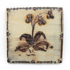 Antique Tapestry Flowers (Handmade Tile)