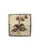 Antique Tapestry Flowers (Handmade Tile)