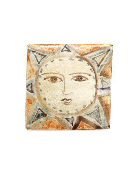 Archaic Sun (Handmade Tile)