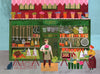 At the Florist's (Original Framed Collage)
