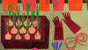 At the Florist's (Original Framed Collage)