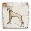 Attentive Hound (Handmade Tile)