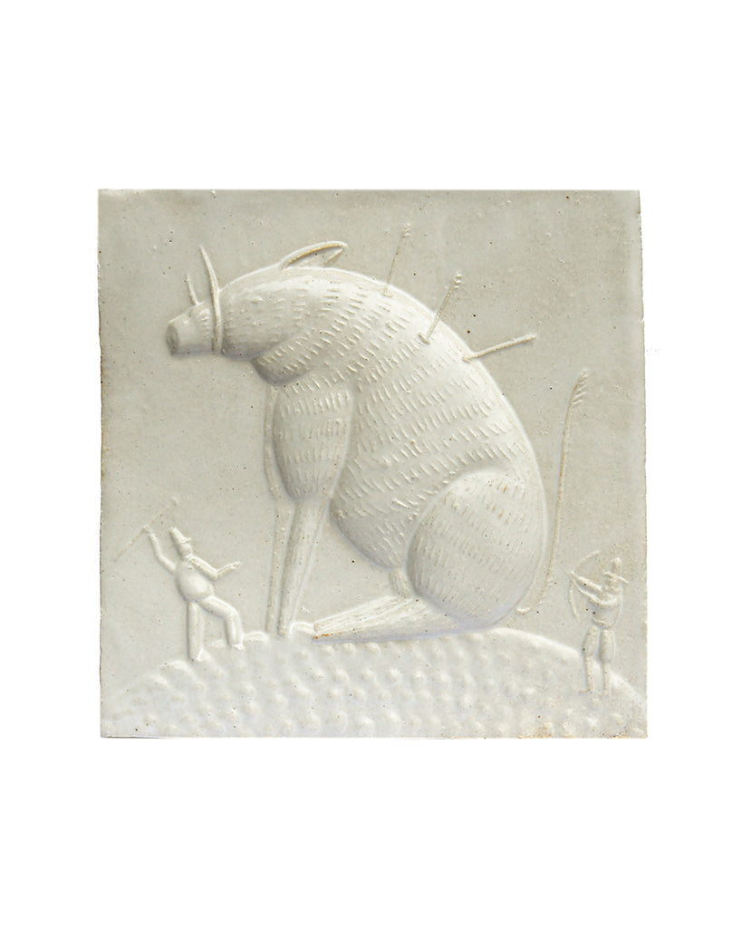 Twrch Trywth Wild Boar (Handmade Tile)