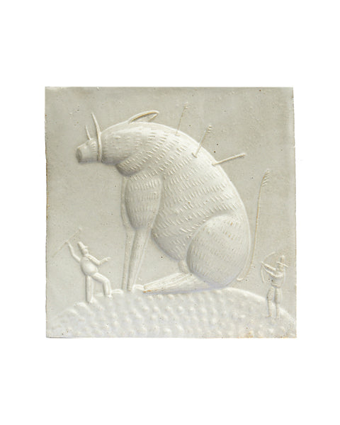 Twrch Trywth Wild Boar (Handmade Tile)