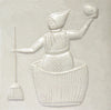 Baba Yaga (Handmade Tile)