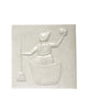 Baba Yaga (Handmade Tile)