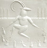 Akerbeltz (Basque Goat Man) (Handmade Tile)