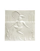 Akerbeltz (Basque Goat Man) (Handmade Tile)