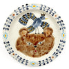 Bear & Bird (Handmade Plate)