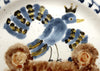 Bear & Bird (Handmade Plate)
