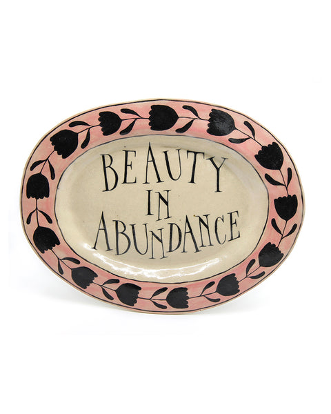 Beauty in Abundance (Large Platter)