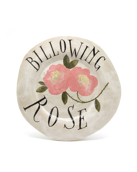 Billowing Rose (Large Plate)