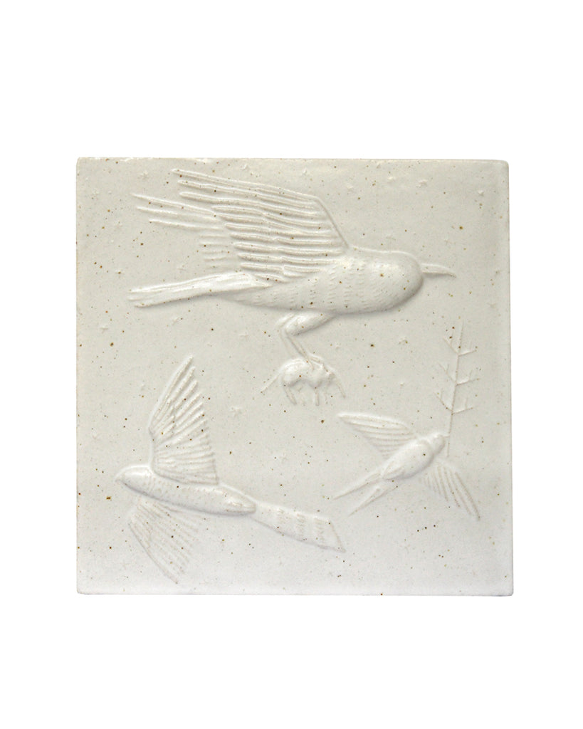 Birds of Rhiannon (Handmade Tile)