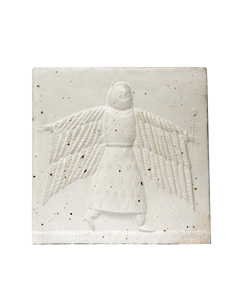 Blodeuwedd (Owl) (Handmade Tile)