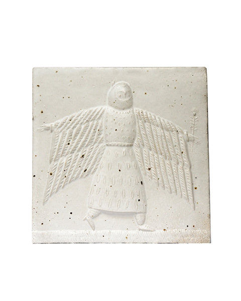 Blodeuwedd (Owl) (Handmade Tile)