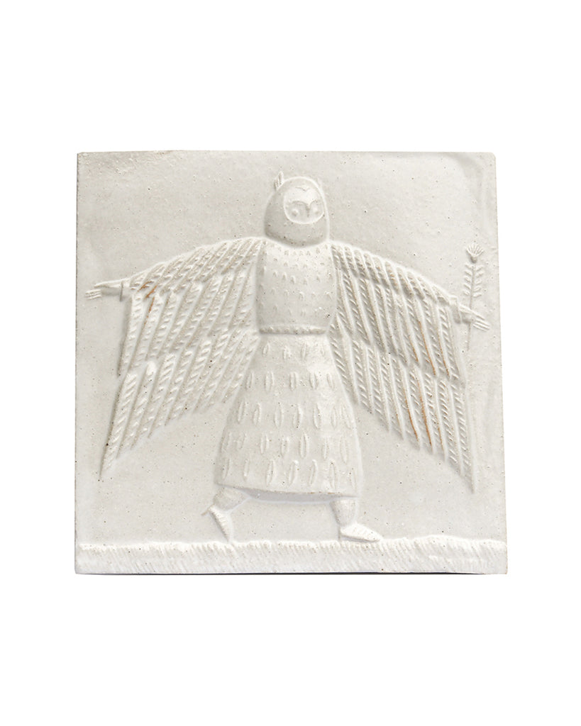 Blodeuwedd (Owl) (Handmade Tile)