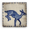 Blue Deer II (Handmade Tile)