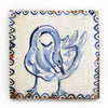 Blue Swan I (Handmade Tile)