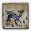 Blue Deer I (Handmade Tile)