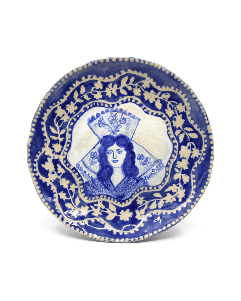 Blue Lady II (Medium Plate)