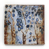 Blue Tapestry Trees (Handmade Tile)