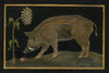 Wild Boar (Original Painted Panel)