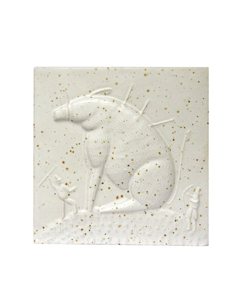 Twrch Trywth Wild Boar (Handmade Tile)