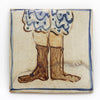 Boots & Pantaloons II (Handmade Tile)