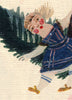 Dollshouse Bouquet (Original Framed Painting)