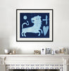 Braveheart (Original Cyanotype Framed)